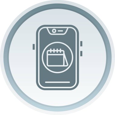 vektör cep telefon simgesi