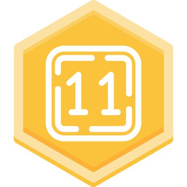 117 madalya ikonu düz stil