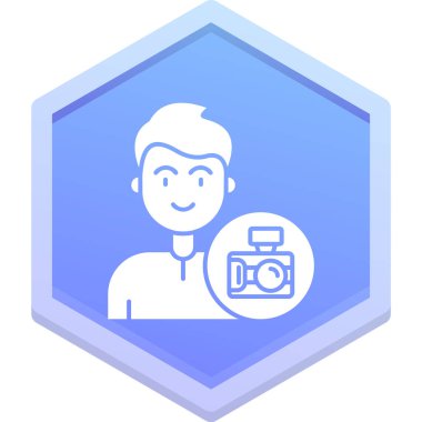 kamera fotoğrafçılık simgesi, özet biçimi