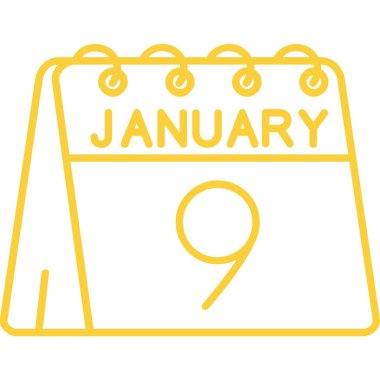 Takvim simge tasarlamak vektör