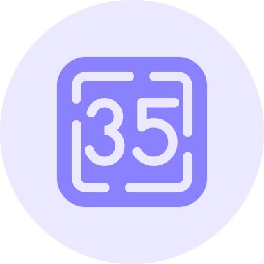 Beyaz arkaplanda 4 tarih vektörü simgesi izole edildi.