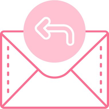 E- posta simgesi vektör illüstrasyonu