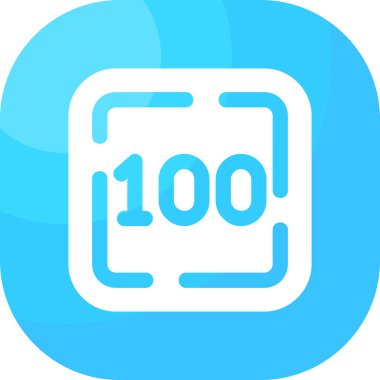 19 numaralı simgenin vektör illüstrasyonu