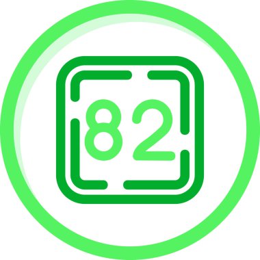 Modern b 'nin vektör illüstrasyonu eksik simgesi