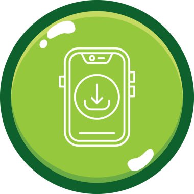 vektör smartwatch simgesi çizimi