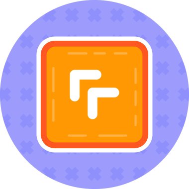 Harita yönü konumu simgesi - taslak biçimi