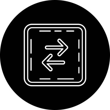 Modern eğitim ikonunun vektör illüstrasyonu