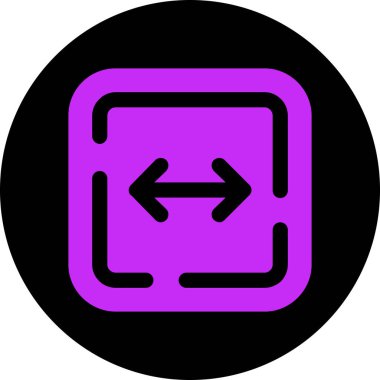 vektör illüstrasyonu, ok simgesi