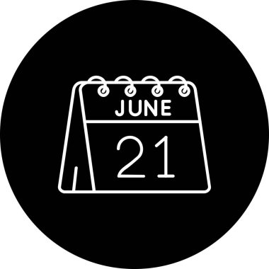 Takvim simge tasarlamak vektör