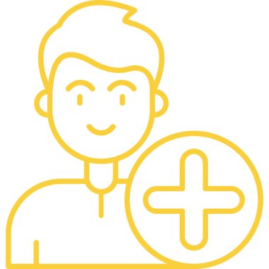 Haçlı bir doktor ve haçı.