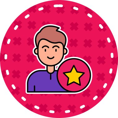 Poker oyuncusu. Basit resimleme