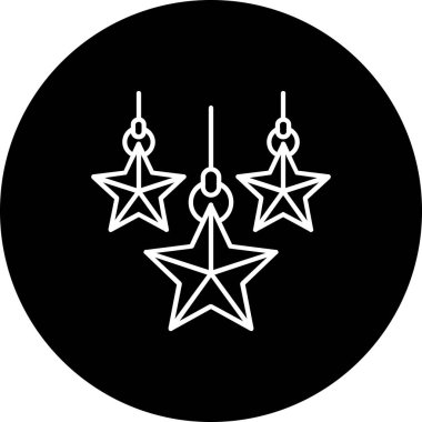 yıldız simgesi vektör illüstrasyonu