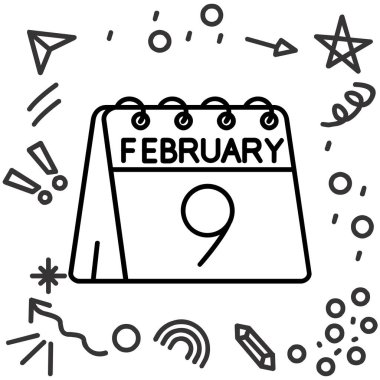 Takvim tarihi simgesi modayı izole etti