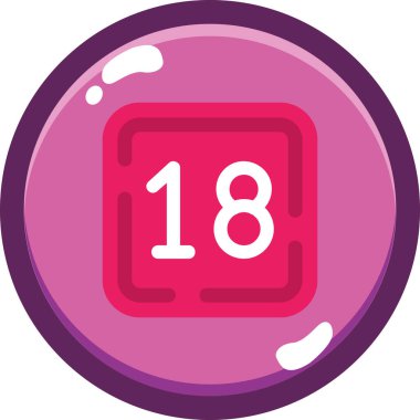 Takvim. Web simgesi basit tasarım