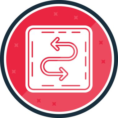 ok simgesi vektör illüstrasyonu