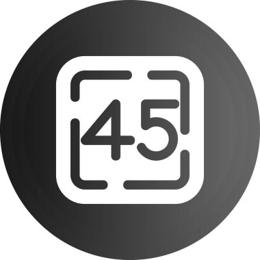 4 beyaz arkaplan ile vektör modern daire simgeleri