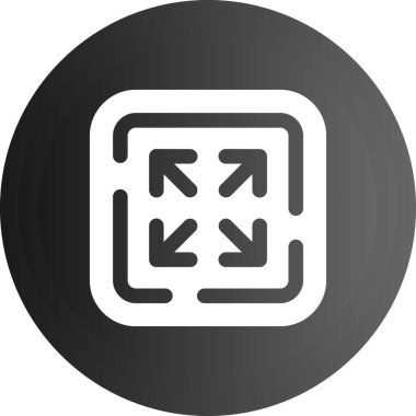 seo modern simgesinin vektör illüstrasyonu