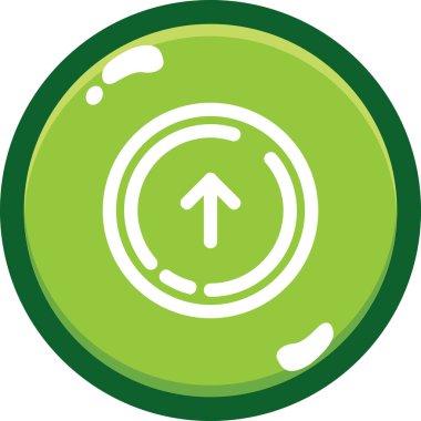 Modern simgenin vektör illüstrasyonu