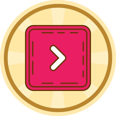 Sikke Simgesi vektör illüstrasyonu