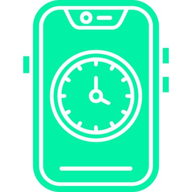 Akıllı izle kutsal kişilerin resmi, vektör çizim