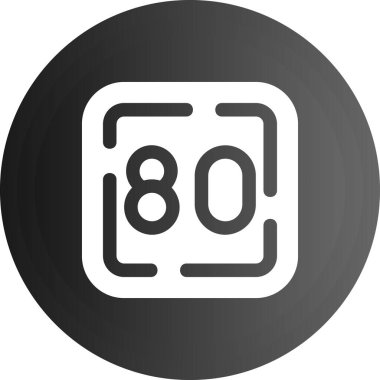 809 simge vektör illüstrasyonu