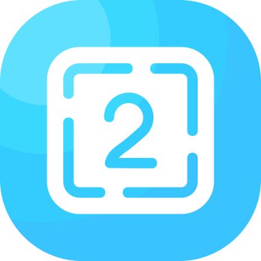 2 ve rozet biçiminde tarih simgesi