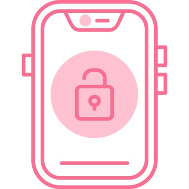 cep telefonu ikonu vektör illüstrasyonu