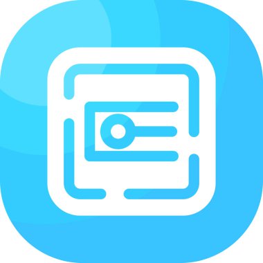 Modern b 'nin vektör illüstrasyonu eksik simgesi