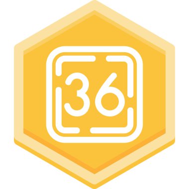 Modern bir simgenin vektör illüstrasyonu