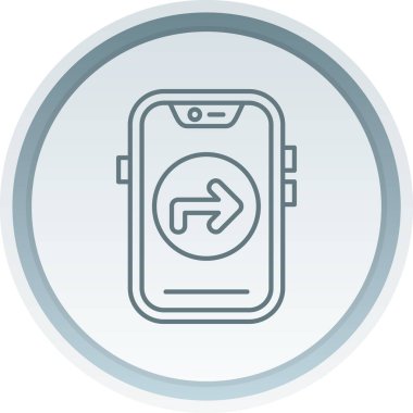 vektör izleme simgesi illüstrasyonu