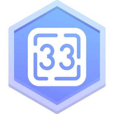 3d altıgen simge vektör illüstrasyon tasarımı