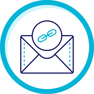 Zarf. Web simgesi basit illüstrasyon