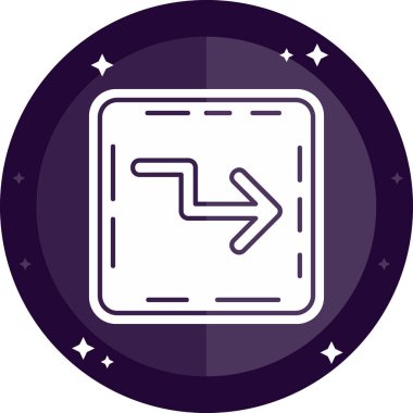 Bir web simgesi tasarımının vektör illüstrasyonu