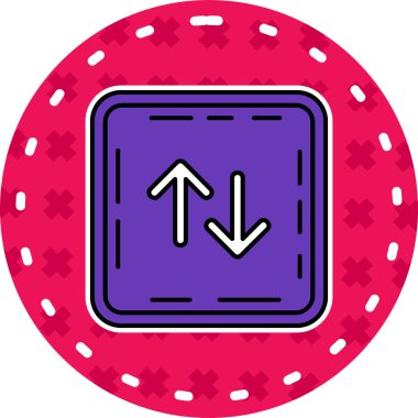 Bir kumarhane simgesinin vektör illüstrasyonu