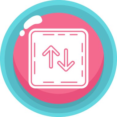 Seo simgesinin vektör illüstrasyonu