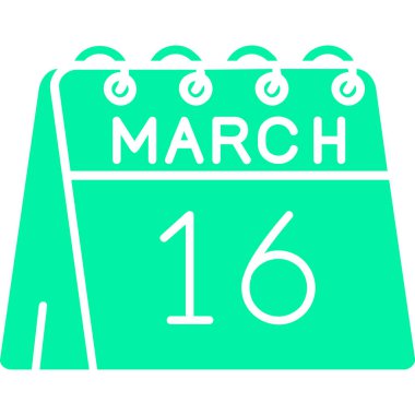 Bir günlük takvimde 8 Mart