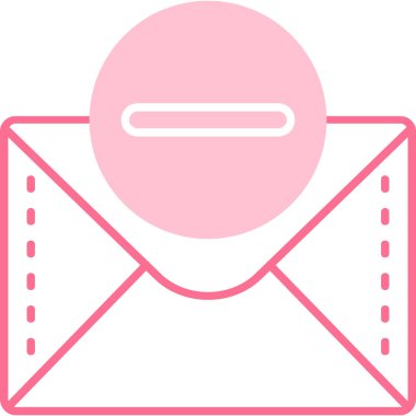 E- posta simgesi vektör illüstrasyonu