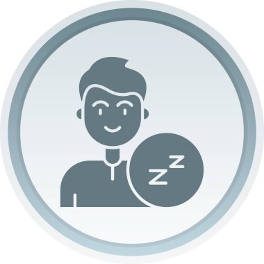 Benzersiz erkek vektör simgesi