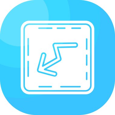 seo modern simgesinin vektör illüstrasyonu