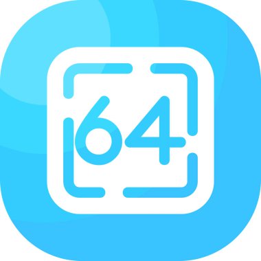 Çemberdeki 65 'inci sayının gösterimi.