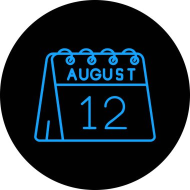 Takvim simgesinin vektör illüstrasyonu