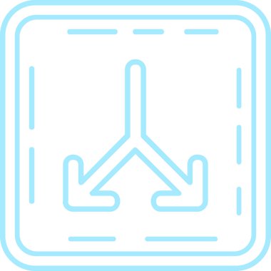 ok simgesi vektör illüstrasyonu