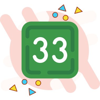 takvim tarihi vektör illüstrasyonu