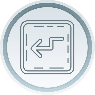 ok simgesi vektör illüstrasyonu