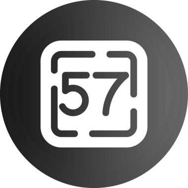 Modern simgenin vektör illüstrasyonu