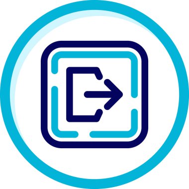 ok simgesi vektör illüstrasyonu