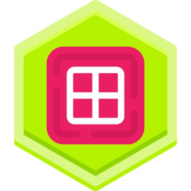 Modern simgenin vektör illüstrasyonu