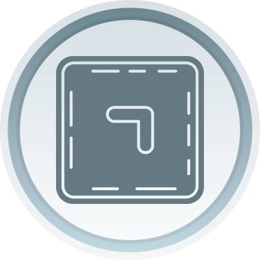 Modern simgenin vektör illüstrasyonu