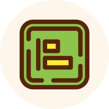 Kahve çekirdeği kutsal kişilerin resmi, vektör çizim