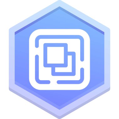 Basit vektör simgesi, ayarların çizimi